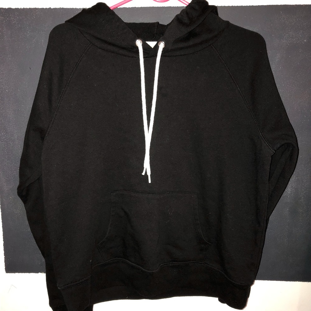 Black Basic Hoodie